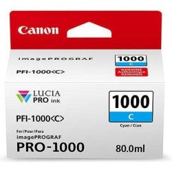 TUSZ ORYGINALNY CANON PFI1000C 0547C001 CYAN  80 ML