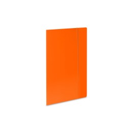 TECZKA Z GUMKĄ A4 VAUPE ECO 319/16 POMARAŃCZOWA TEKTURA 380G/M2 20MM