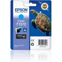 TUSZ ORYGINALNY EPSON T1572 C13T15724010 CYAN  25,9 ML