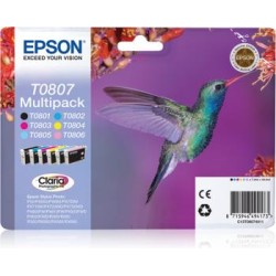 TUSZ ORYGINALNY EPSON T0807 C13T08074011 CMYK  7,4 ML