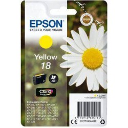 TUSZ ORYGINALNY EPSON T1804 C13T18044012 YELLOW  3,3 ML