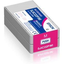 TUSZ ORYGINALNY EPSON SJIC22P C33S020603 MAGENTA  32,5 ML