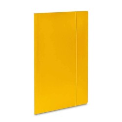TECZKA Z GUMKĄ A4 VAUPE ECO 319/08 ŻÓŁTA TEKTURA 380G/M2 20MM