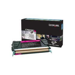 TONER ORYGINALNY LEXMARK C746A1MG MAGENTA 7000 STRON