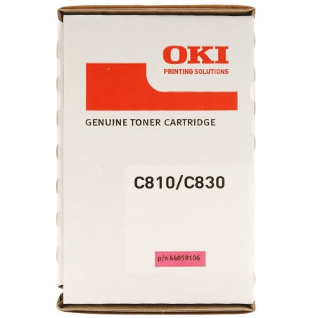 TONER ORYGINALNY OKI C810/C830-TM 44059106 MAGENTA 8000 STRON