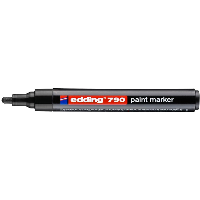 MARKER OLEJOWY EDDING 790 CZARNY 2-3MM