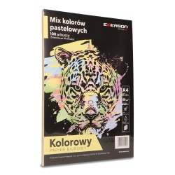 PAPIER KSERO KOLOR A4 EMERSON MIX PASTELOWY 80G 5*20ARK.