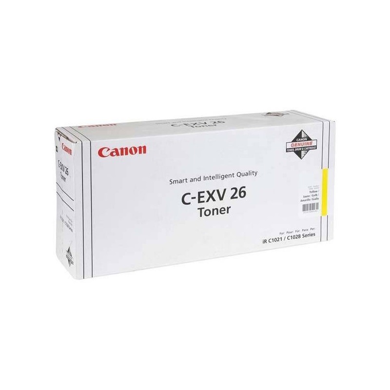 CANON ORYGINALNY TONER CEXV26, YELLOW, 6000S, 1657B006, 1657B011, CANON IR-1021L, O