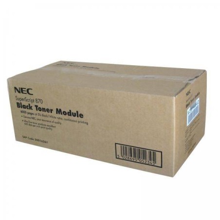 NEC ORYGINALNY TONER 50016561, BLACK, NEC SUPERSCRIPT S870, O