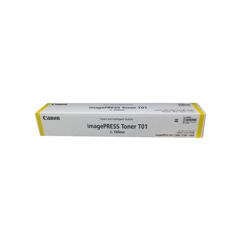 CANON ORYGINALNY TONER T01, YELLOW, 8069B001, CANON IMAGEPRESS IP C800, 700, 600, O