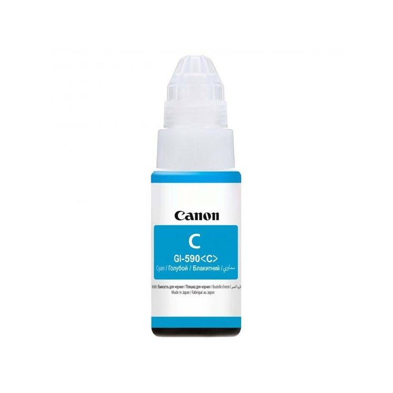 CANON ORYGINALNY INK / TUSZ GI-590 C, CYAN, 7000S, 70ML, 1604C001, CANON PIXMA IP100