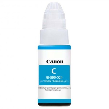 CANON ORYGINALNY INK / TUSZ GI-590 C, CYAN, 7000S, 70ML, 1604C001, CANON PIXMA IP100