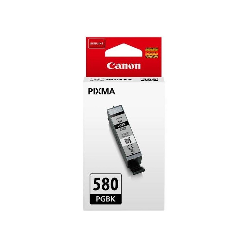 CANON ORYGINALNY INK / TUSZ PGI-580PGBK, BLACK, 11.2ML, 2078C001, CANON PIXMA TR7550, TR8550, TS6150, TS8150, TS9150 SERIE