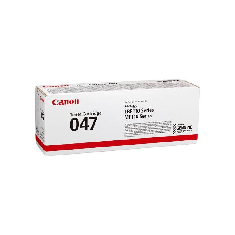 CANON ORYGINALNY TONER 047 BK, BLACK, 1600S, 2164C002, CANON I-SENSYS LBP112, I-SENSYS LBP113W, I-SENSYS MF112, O