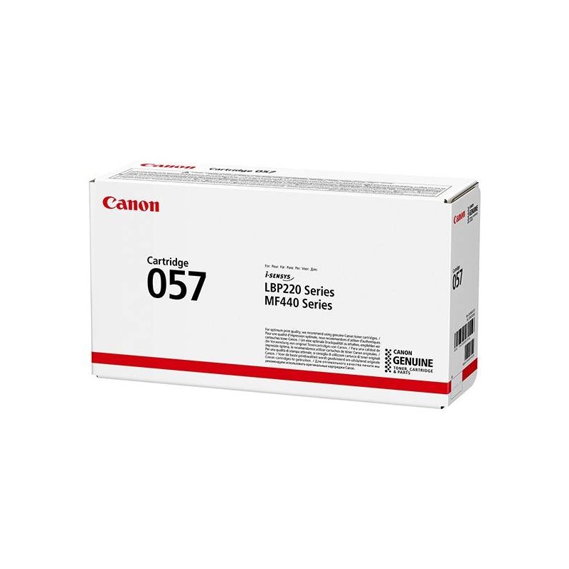 CANON ORYGINALNY TONER 057, BLACK, 3100S, 3009C002, CANON LBP228, LBP226, LBP223, MF449, MF446, MF445, MF443, O