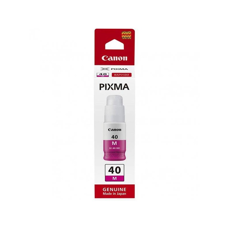 CANON ORYGINALNY INK / TUSZ 3401C001, MAGENTA, 7700S, 70ML, GI-40 M, CANON PIXMA G5040,G6040