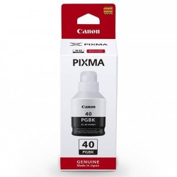 CANON ORYGINALNY INK / TUSZ 3385C001, BLACK, 6000S, 170ML, GI-40 PGBK, CANON PIXMA G5040,G6040