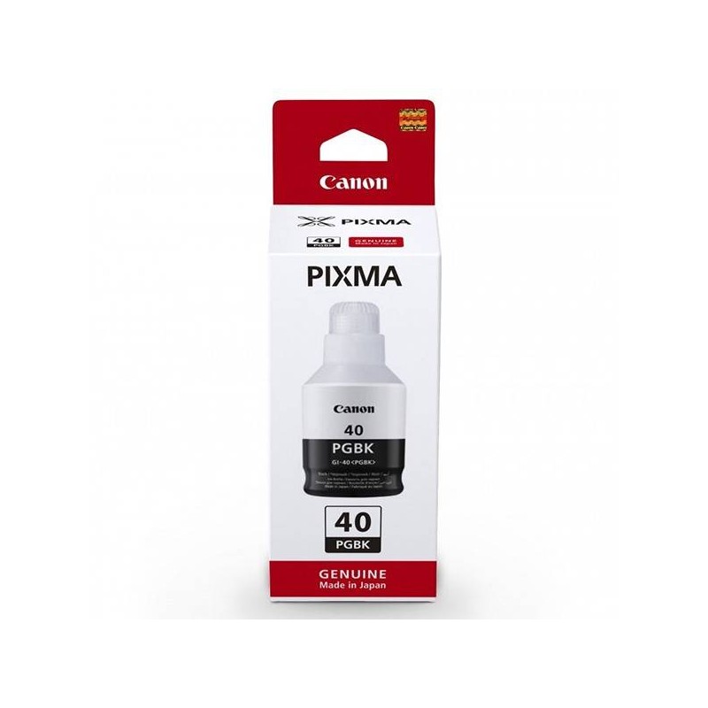 CANON ORYGINALNY INK / TUSZ 3385C001, BLACK, 6000S, 170ML, GI-40 PGBK, CANON PIXMA G5040,G6040