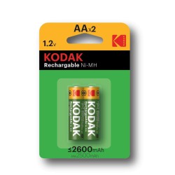 AKUMULATOR NI-MH AA KODAK RECHARGEABLE NI-MH 30955080 2600MAH 2 SZT.