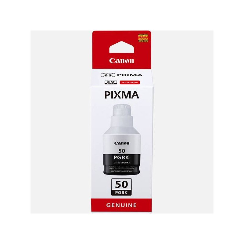 CANON ORYGINALNY INK / TUSZ 3386C001, BLACK, 6000S, GI-50 PGBK, CANON PIXMA G5050,G6050,GM2050