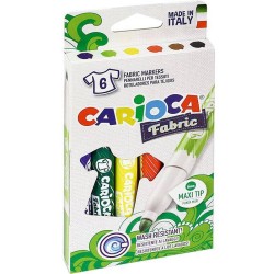 FLAMASTRY DO TKANIN CARIOCA 40956 CROMATEX 160-1473 MIX*6SZT