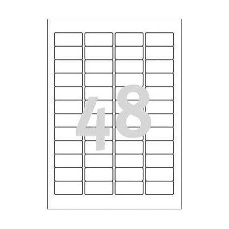 Etykiety zewnętrzne 45.7x21.2mm ochronne, zabezpieczające, zewnętrzne AVERY ZWECKFORM L4778-20 białe 20ark*48szt