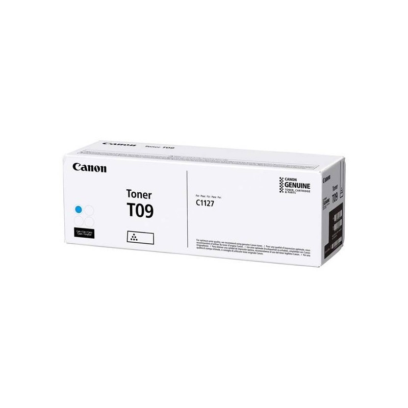 CANON ORYGINALNY TONER T09, CYAN, 5900S, 3019C005, CANON I-SENSYS X C1127I, I-SENSYS X C1127P SERIES, O