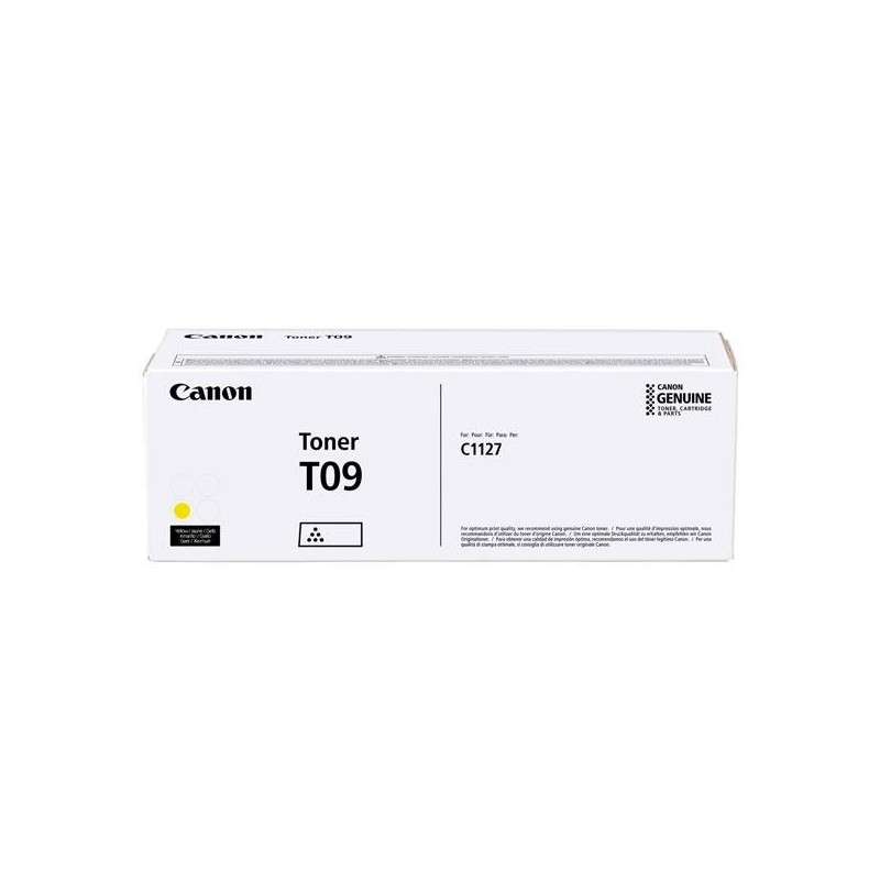 CANON ORYGINALNY TONER T09, YELLOW, 5900S, 3017C006, CANON I-SENSYS X C1127I, I-SENSYS X C1127P SERIES, O