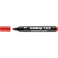 MARKER PERMANENTNY EDDING 133 CZERWONY 1-5 MM