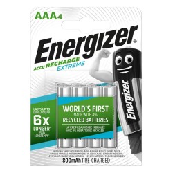 AKUMULATOR NI-MH AAA ENERGIZER EXTREME 800MAH 4SZT