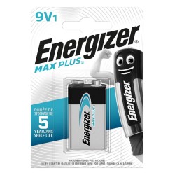 BATERIA 6F22 (9V) ENERGIZER MAX PLUS