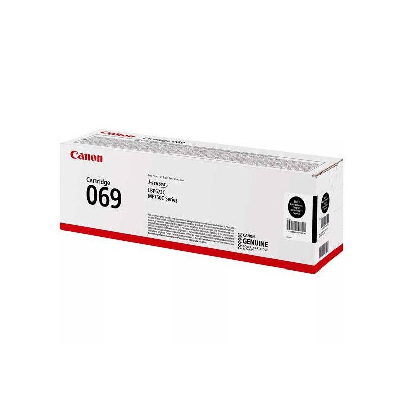 CANON ORYGINALNY TONER 069BK, BLACK, 2100S, 5094C002, CANON MF752CDW, 754CDW, LBP673CDW, O