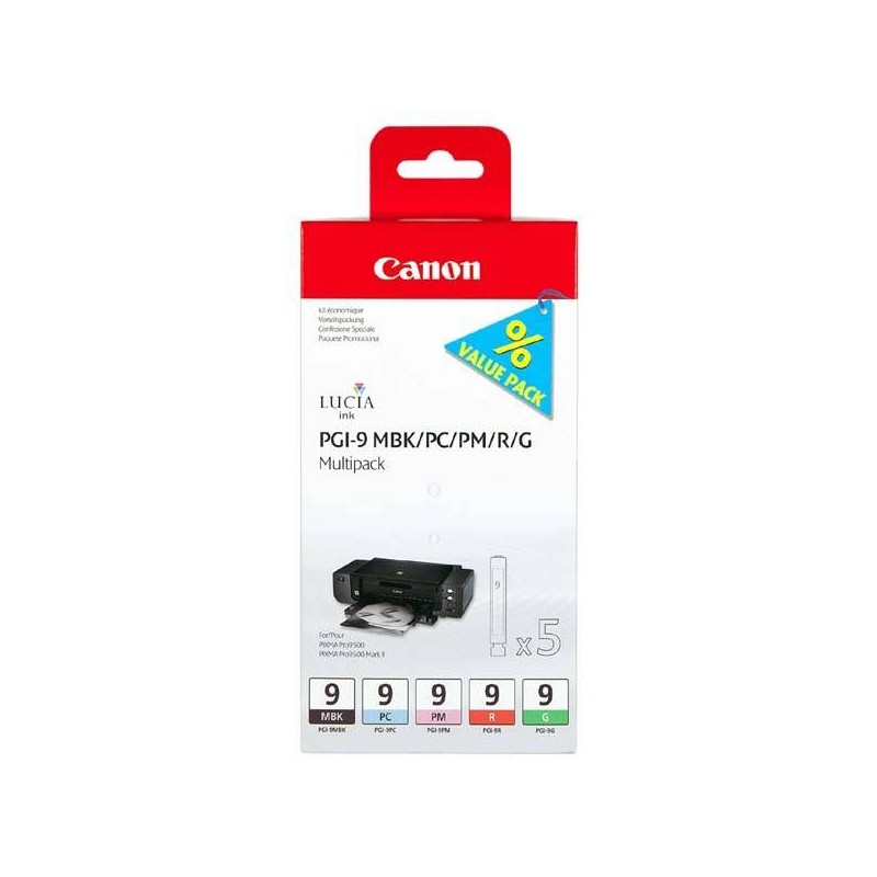 CANON ORYGINALNY INK / TUSZ PGI9, MBK/PC/PM/R/G, 1033B013, CANON IP9500