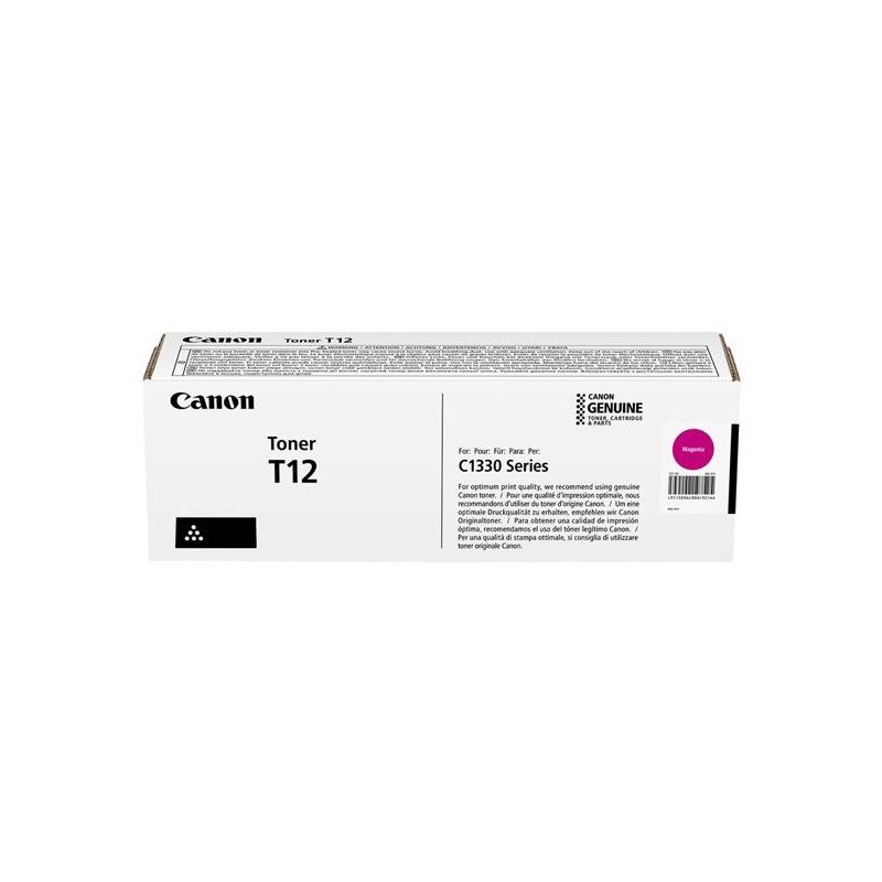 CANON ORYGINALNY TONER T12, MAGENTA, 5300S, 5096C006, CANON I-SENSYS X C1333, O