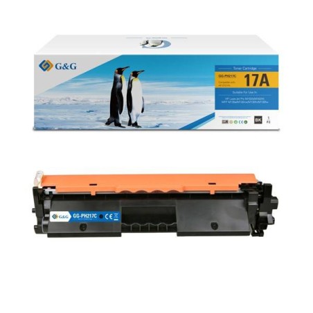 G&G KOMPATYBILNY TONER Z CF217A, BLACK, 1600S, NT-PH217, HP 17A, DLA HP LASERJET PRO M102W,HP LASERJET PRO MFP M130A/ M130, N