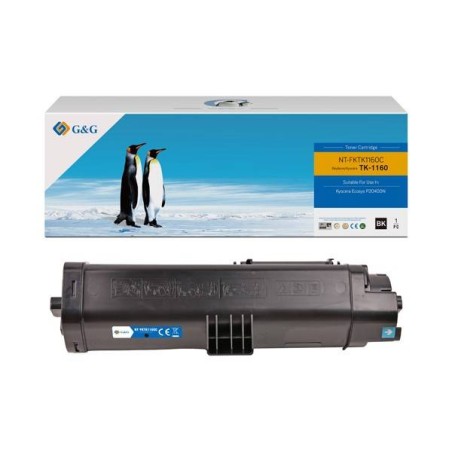 G&G KOMPATYBILNY TONER Z TK1160, BLACK, 7200S, NT-FKTK1160C, DLA KYOCERA ECOSYS M2040DN, DW, N