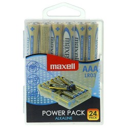 BATERIA ALKALICZNA LR03 MAXELL 24SZT