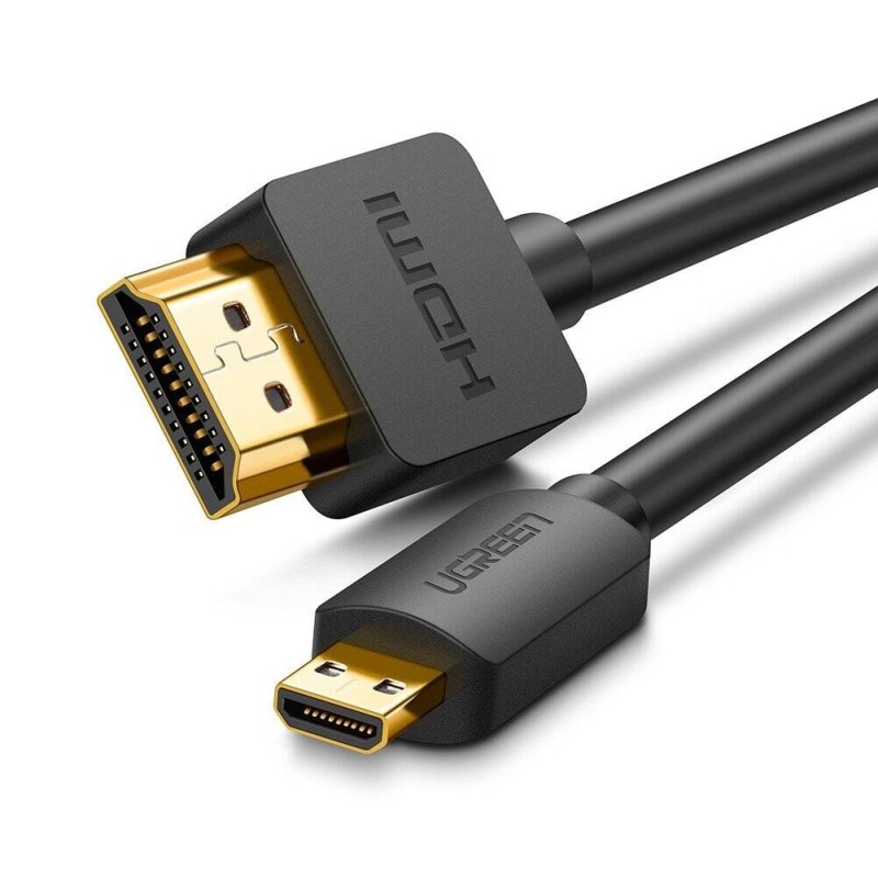 UGREEN HD127 KABEL MICRO HDMI - HDMI 4K 3D 3M (CZARNY)