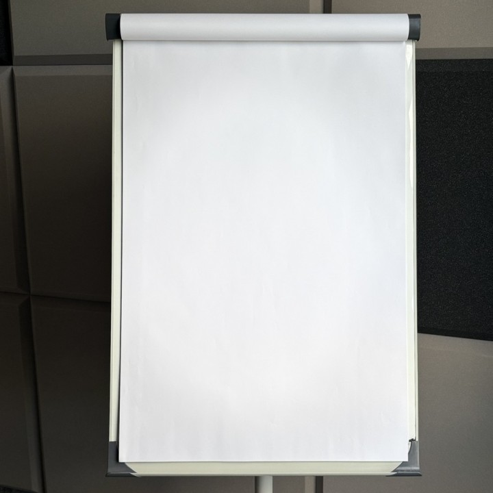 BLOK FLIPCHART D.RECT 650x1000 GŁADKI 20 ARKUSZY