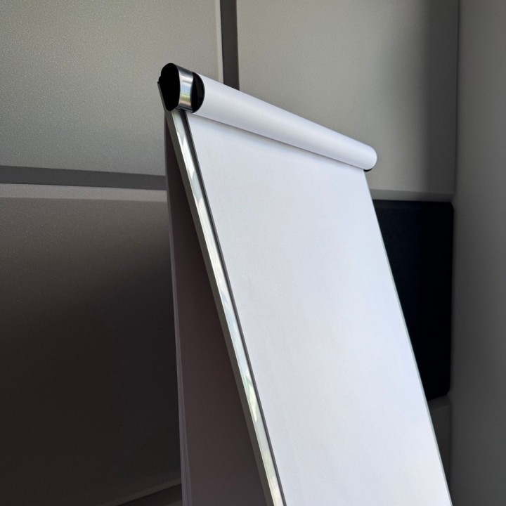 BLOK FLIPCHART D.RECT 650X1000 GŁADKI 30 ARKUSZY