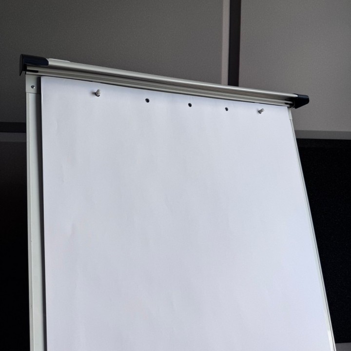 BLOK FLIPCHART D.RECT 650X1000 GŁADKI 30 ARKUSZY