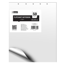BLOK FLIPCHART D.RECT 650X1000 GŁADKI 50 ARKUSZY