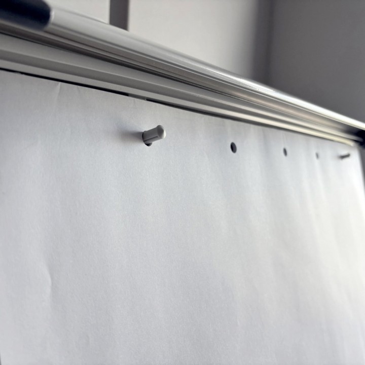 BLOK FLIPCHART D.RECT 650X1000 GŁADKI 50 ARKUSZY