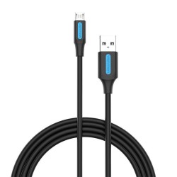 KABEL USB 2.0 A DO MICRO USB VENTION COLBH 3A 2M CZARNY