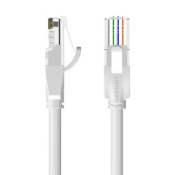 KABEL SIECIOWY UTP CAT6 VENTION IBEHI RJ45 ETHERNET 1000MBPS 3M SZARY