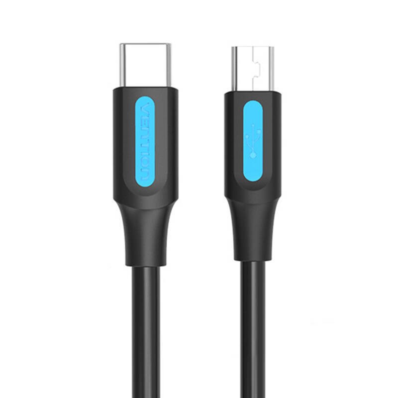 KABEL USB-C 2.0 DO MINI-B VENTION COWBF 2A 1M CZARNY