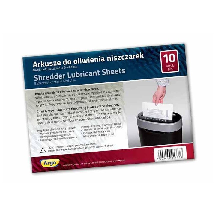 ARKUSZE OLEJOWE ARGO 130110 10SZT