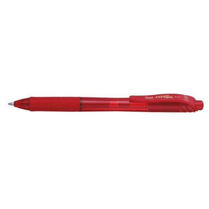 CIENKOPIS KULKOWY PENTEL ENERGEL BL107-B CZERWONY 0.7