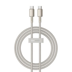 KABEL USB-C DO USB-C BASEUS TUNGSTEN GOLD, 100W, 1M (ZŁOTY)