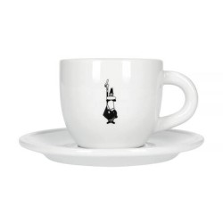 BIALETTI - FILIŻANKA I SPODEK DO CAPPUCCINO